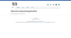 Desktop Screenshot of alessandroagostinelli.it